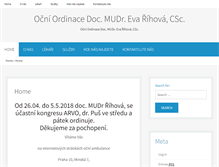 Tablet Screenshot of ocniordinace.com